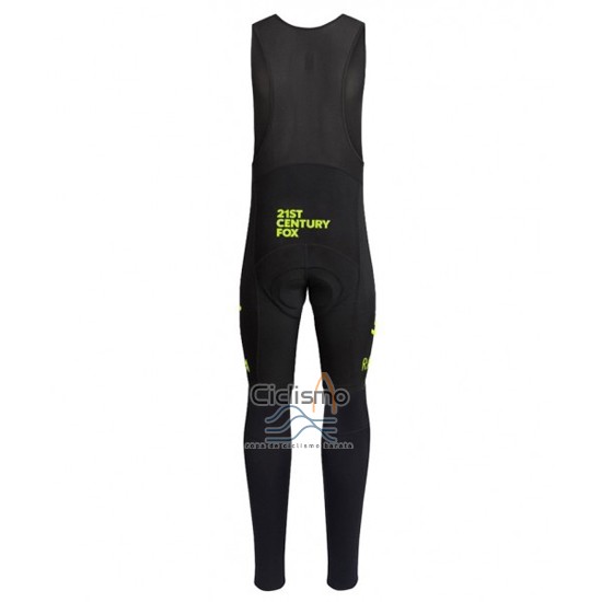 Sky Ropa Ciclismo Culotte Largo 2016 Mangas Largas Verde y Negro